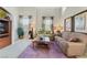 Cozy living room with comfortable seating, natural light, and modern decor, creating an inviting atmosphere at 3975 N Hualapai Way # 285, Las Vegas, NV 89129