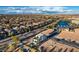 New construction home with modern design, nestled in a planned community with a lake and mountain views at 4077 Heron Fairway Dr, Las Vegas, NV 89141
