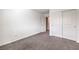 Bedroom with carpet and double door closet at 4234 Lunar Canyon Ave, North Las Vegas, NV 89084