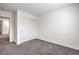Bedroom with neutral carpet and white walls at 4234 Lunar Canyon Ave, North Las Vegas, NV 89084