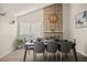 Comfortable dining area with large table and modern decor at 4689 Kristen Ln, Las Vegas, NV 89121