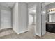 Hallway with access to a bathroom, a bedroom and the main entrance at 6130 Pebble Glen, Las Vegas, NV 89149