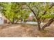 Expansive backyard with established trees, large patio with gazebo and a well-manicured lawn, creating a private retreat at 6736 Sugarbird Ct, North Las Vegas, NV 89084
