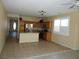 Bright kitchen with granite countertops, stainless steel appliances, and tiled floors at 7929 Palace Monaco Ave, Las Vegas, NV 89117