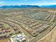 A wide aerial perspective of the homes within the Skye Canyon community, showing neighborhood streetscape at 9032 Skye Canyon Ranch St, Las Vegas, NV 89166