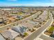 Beautiful aerial view showcasing the neighborhood with well-maintained homes and streets at 9032 Skye Canyon Ranch St, Las Vegas, NV 89166