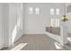 Bright foyer with high ceilings, natural light, and neutral flooring at 1401 Via Savona Dr, Henderson, NV 89052