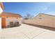 Spacious backyard with a large concrete patio, providing ample space for outdoor activities and entertainment at 1634 Georgia Ave, Boulder City, NV 89005