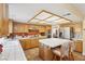 Bright and airy kitchen with a breakfast bar, stainless steel appliances, and tile floors at 1634 Georgia Ave, Boulder City, NV 89005