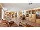 Open floor plan with kitchen view, featuring tile floors and natural lighting at 1634 Georgia Ave, Boulder City, NV 89005