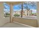View from the balcony showcasing the surrounding community, buildings, and landscaping at 1830 N Buffalo Dr # 1029, Las Vegas, NV 89128