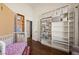 Bright bedroom with ample storage space, and a large bookshelf at 1951 Jim Haworth Ct, Logandale, NV 89021