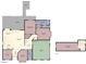 Detailed floor plan showing layout of rooms and dimensions at 1951 Jim Haworth Ct, Logandale, NV 89021