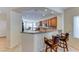Kitchen with a breakfast bar and comfortable seating at 3032 Stratmoor Hills Ave, Henderson, NV 89052