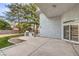 Outdoor patio with a stainless steel grill and ample space for entertainment at 3710 E Oquendo Rd, Las Vegas, NV 89120