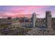 Fantastic aerial view of The Palms and the Las Vegas skyline at dusk at 4381 W Flamingo Rd # 2608, Las Vegas, NV 89103