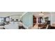 Modern bedroom featuring city views, sitting area, mirrored wall and updated kitchen at 4381 W Flamingo Rd # 2608, Las Vegas, NV 89103