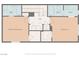 Second floor plan featuring a Primary bedroom, additional bedroom and 2 bathrooms at 5908 High Steed St # 102, Henderson, NV 89011