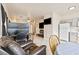 Combination living space with kitchen, dining area, and living room at 5908 High Steed St # 102, Henderson, NV 89011