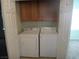 Laundry area behind closed doors including washer and dryer at 6143 Majestic Wind Ave, Las Vegas, NV 89122