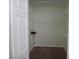 Walk-in closet with shelving for storage and organization at 6143 Majestic Wind Ave, Las Vegas, NV 89122