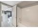 Bathroom with white tile and tub combo at 6701 Dorita Ave # 202, Las Vegas, NV 89108