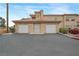 This fantastic home features a two-car garage and updated exterior lighting for a modern feel at 6701 Dorita Ave # 202, Las Vegas, NV 89108