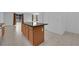 View of kitchen island in open living space at 7022 Feather Hill St, North Las Vegas, NV 89086