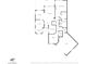 Detailed floor plan illustrating the layout of the house, including room dimensions and relationships at 7889 Harbour Towne Ave, Las Vegas, NV 89113