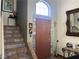 Entryway features a tiled staircase and decorative details at 8396 Yamhill St, Las Vegas, NV 89123