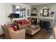 Comfortable living room with stylish decor and large windows providing natural light at 8396 Yamhill St, Las Vegas, NV 89123