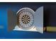 Game room has a dart board that folds away when not in use at 11 Cloud Chaser Blvd, Henderson, NV 89012