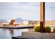 Relaxing poolside with lounge chairs, unique landscaping, and picturesque mountain views at 11 Cloud Chaser Blvd, Henderson, NV 89012