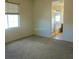 Bedroom with a view of the bathtub and shower in the bathroom at 11489 Belmont Lake Dr # 106, Las Vegas, NV 89135
