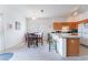 Bright dining area open to the kitchen, featuring a dining table set and natural light at 1312 Pacific Terrace Dr, Las Vegas, NV 89128