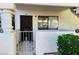 Exterior view of apartment showing front door and window at 2724 Otter Creek Ct # 101, Las Vegas, NV 89117