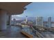 Relaxing on your balcony with sweeping city views, offering a peaceful escape at 2777 Paradise Rd # Ph 3001, Las Vegas, NV 89109