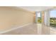 Bright bedroom with city views, marble floors, and neutral paint at 2857 Paradise Rd # 601, Las Vegas, NV 89109