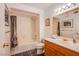 Clean bathroom features a shower-tub combo, vanity with sink, and ample lighting for daily routines at 3455 Erva St # 219, Las Vegas, NV 89117