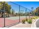 The community offers a well-maintained tennis court with lush landscaping and mature palm trees at 3455 Erva St # 219, Las Vegas, NV 89117
