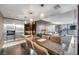 Spacious kitchen with stainless steel appliances, modern fixtures, and open layout at 4381 West Flamingo Rd # 8322, Las Vegas, NV 89103