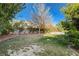 Backyard with mature landscaping and plenty of space at 5148 Villa Vecchio Ct, Las Vegas, NV 89141