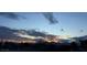 Beautiful sky with a dramatic sunset over the mountains at 5371 Brevin Ct, Las Vegas, NV 89131