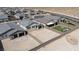 Aerial view of a home's backyard with landscaping and potential for outdoor living in a residential community at 6726 N Palmer Estates St, North Las Vegas, NV 89086