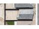 Aerial view of a home's roof and backyard, showing potential outdoor space with an unfinished yard at 6726 N Palmer Estates St, North Las Vegas, NV 89086