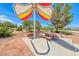 Shaded picnic area provides a comfortable spot for outdoor dining and socializing in the park at 7479 Lassen Peak Cir, Las Vegas, NV 89149