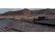 Tile roof and mountain views in this neighborhood at 912 Calluna Hills Ln, Las Vegas, NV 89138