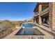 Infinity edge pool and spa with stunning Lake Las Vegas and mountain views at 10 Via Potenza Ct, Henderson, NV 89011