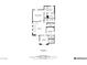Detailed second floor plan showing the layout of the bedrooms, bathrooms, and closets at 10619 Carnes Ave, Las Vegas, NV 89166