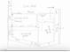 A schematic illustration of lot dimensions featuring artificial grass and rock at 10619 Carnes Ave, Las Vegas, NV 89166